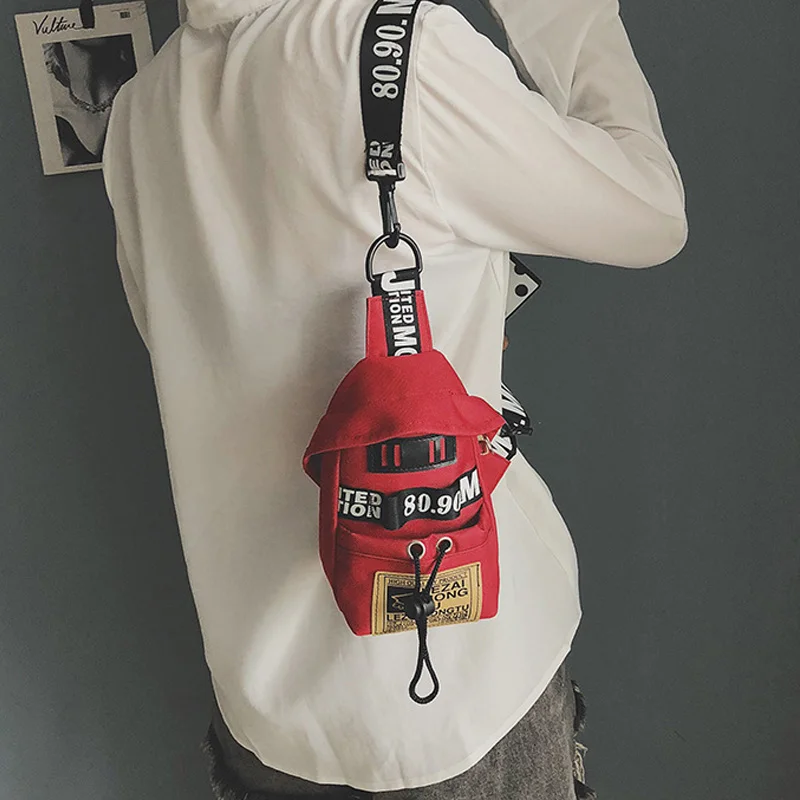 ZDARLBO Женская поясная сумка с буквенным принтом в стиле хип-хоп сумка с банановым поясом мини-сумка через плечо женские нейлоновые поясные сумки