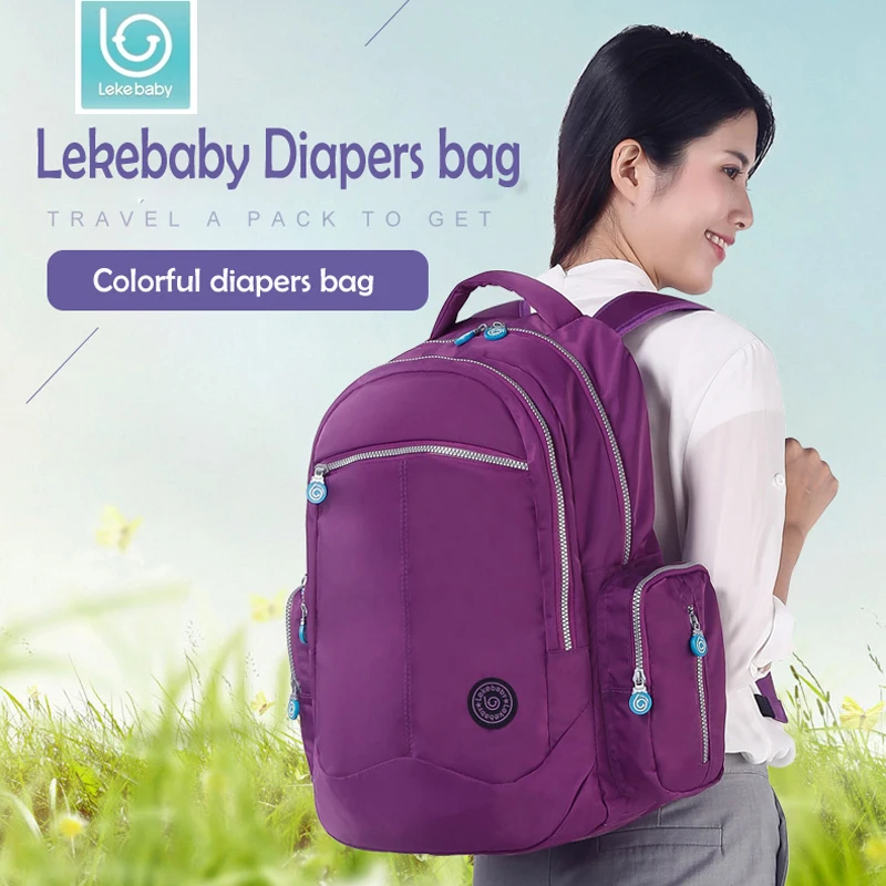 Lekebaby Maternity Bag Mummy Nappy Stroller Bags Large Capacity Baby Travel Backpack Design Nursing Diaper Bag Baby Care Mother Lekebaby Maternity Bag Mummy Nappy Stroller Bags Large Capacity Baby Travel Backpack Design Nursing Diaper Bag Baby Care Mother