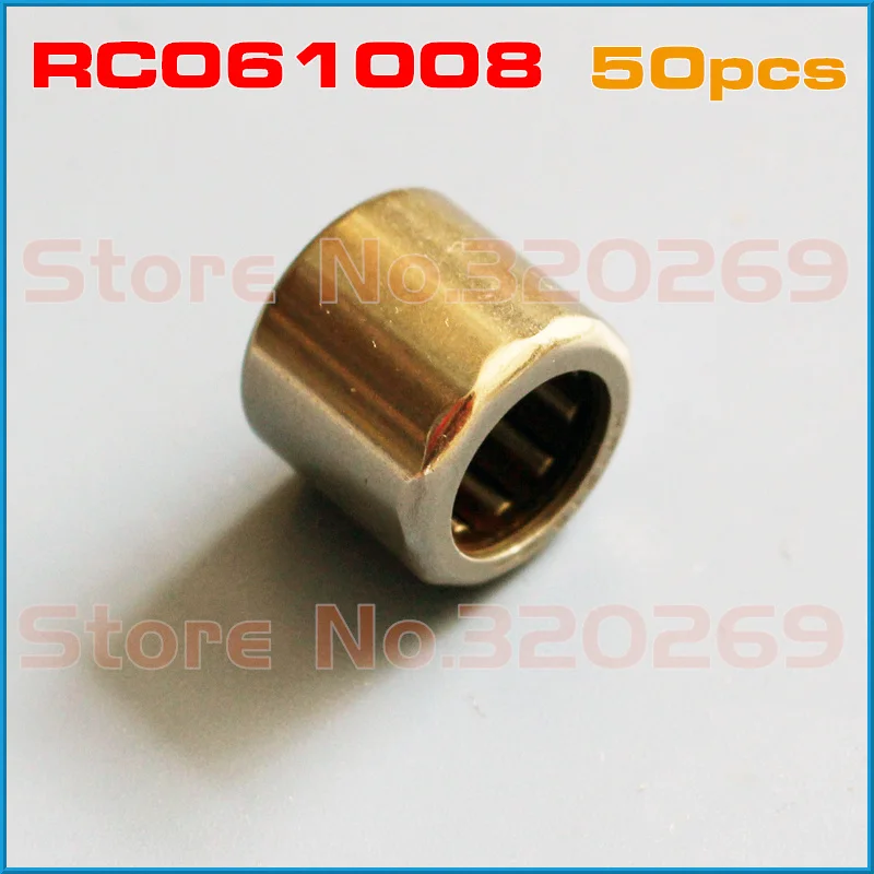 50 шт. RC061008 односторонняя муфта 3/8 дюйма x 5/8 1/2 подшипник Nadel вала 9 525x15 88x12 7 мм |