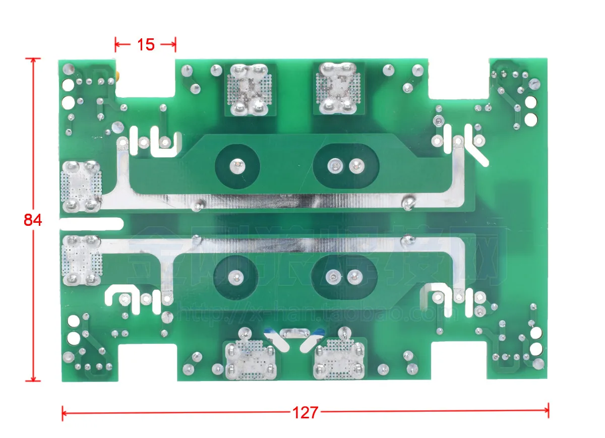 IGBT single tube inverter board 4 tube 40N120 inverter welding machine repair parts circuit board circuit board