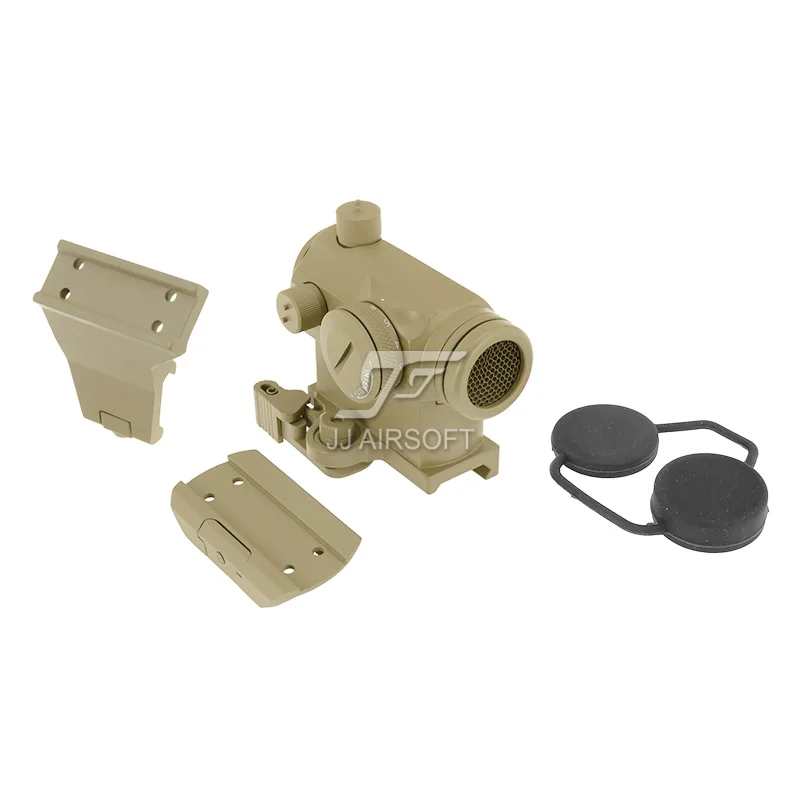

TARGET 1x24 Red Dot with QD Riser Mount ,CNC Low Mount, 45-Degree Offset Mount & Killflash (Tan) LT660, LT660HK or LT661