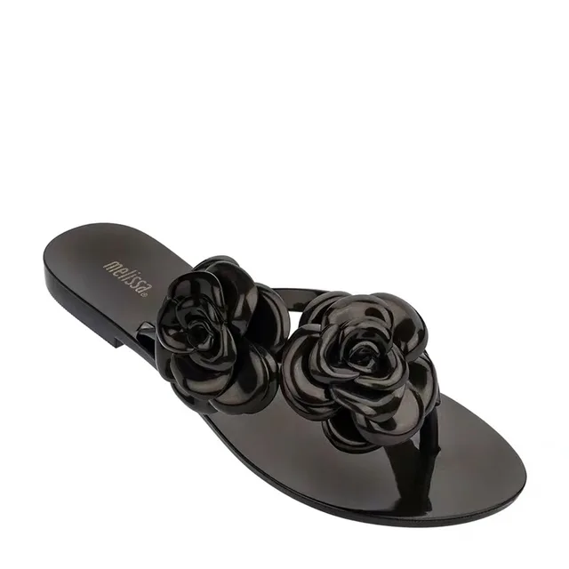 melissa flower flip flops