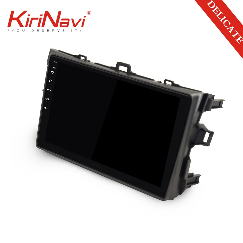 Best KiriNavi 2 din 9" Touch Screen 32G ROM Android Car Radio For Toyota Corolla 2006-2011 Multimedia GPS Navigation Player audio MP3 1