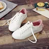 HUANQIU – chaussures en cuir avec trous pour femmes, blanches, de marque célèbre, à la mode, plates, de loisirs, respirantes, nouvelle collection 2017 ► Photo 1/6