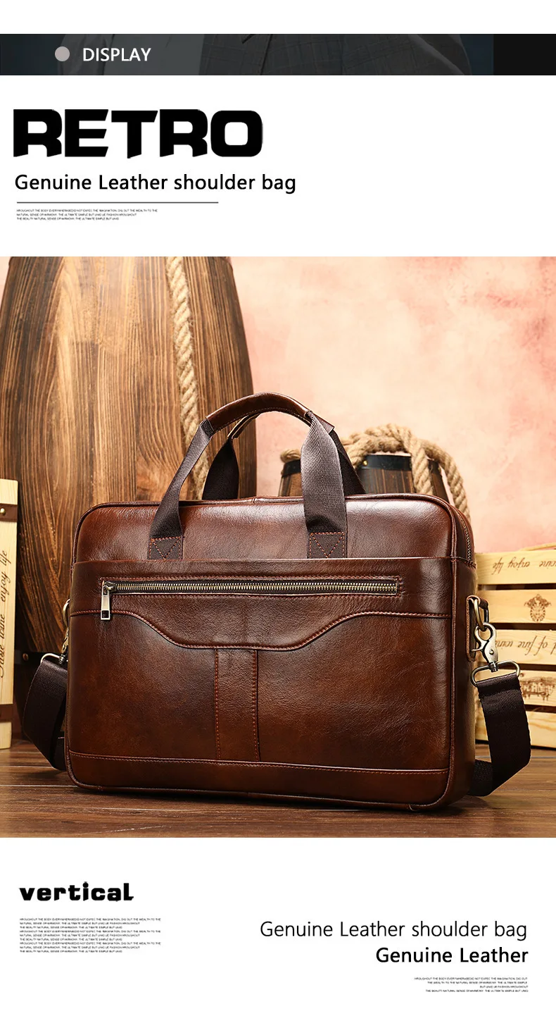 Портфель Сумки из натуральной кожи мужские сумки из натуральной кожи сумки через плечо мужские роскошные деловые сумки-мессенджеры для ноутбука