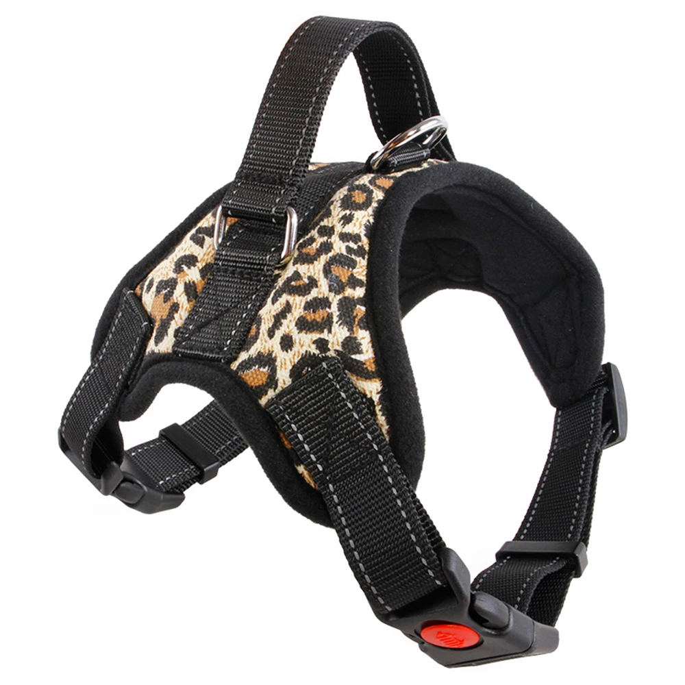 

Pets Dog Lead Automatic Lock Dogs Collar Chest Harness with Nylon Refelctive for Pet Supplies Medium-large Dog Leash