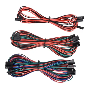 

New Arrival 14PCS Complete Wiring Cables Set For 3D Printer Reprap RAMPS 1.4 Endstops Thermistors Motor Littlebits