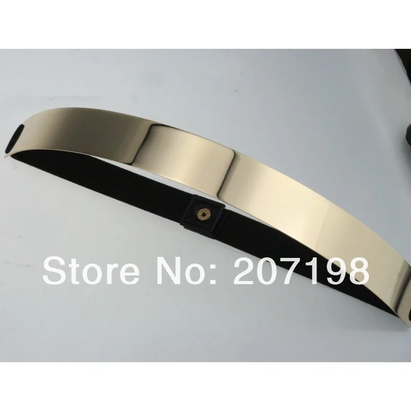  Elastic Belt Gold & Silver Metal Belts for Women 5 Color Option Summer Style Woman Fashion Belt Lad