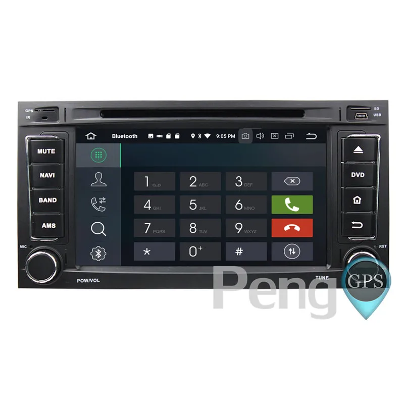 Discount 2 Din Android 8.0 Car CD DVD Player 8Core GPS Navigation for VW TOUAREG MULTIVAN 2002-2012 Stereo 1080P HD Screen Autoradio 2
