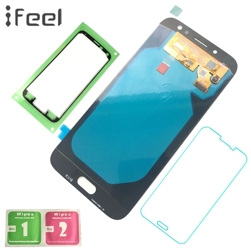 

Super AMOLED LCD Display Touch Screen Digitizer Assembly For Samsung Galaxy J7 2017 J730 J730F J730FM With Free Shipping