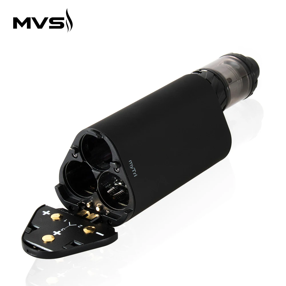 Русский В наличии! Оригинальный MyVapors myTri комплект с распылитель KAGE 300 Вт мод