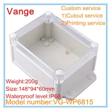 2 шт./лот закачиваемая форма для изготовления корпус 148*94*60 мм IP68 водонепроницаемые АБС-пластик штранг-прессования оболочки сделай сам для электрическая печатная плата модуль