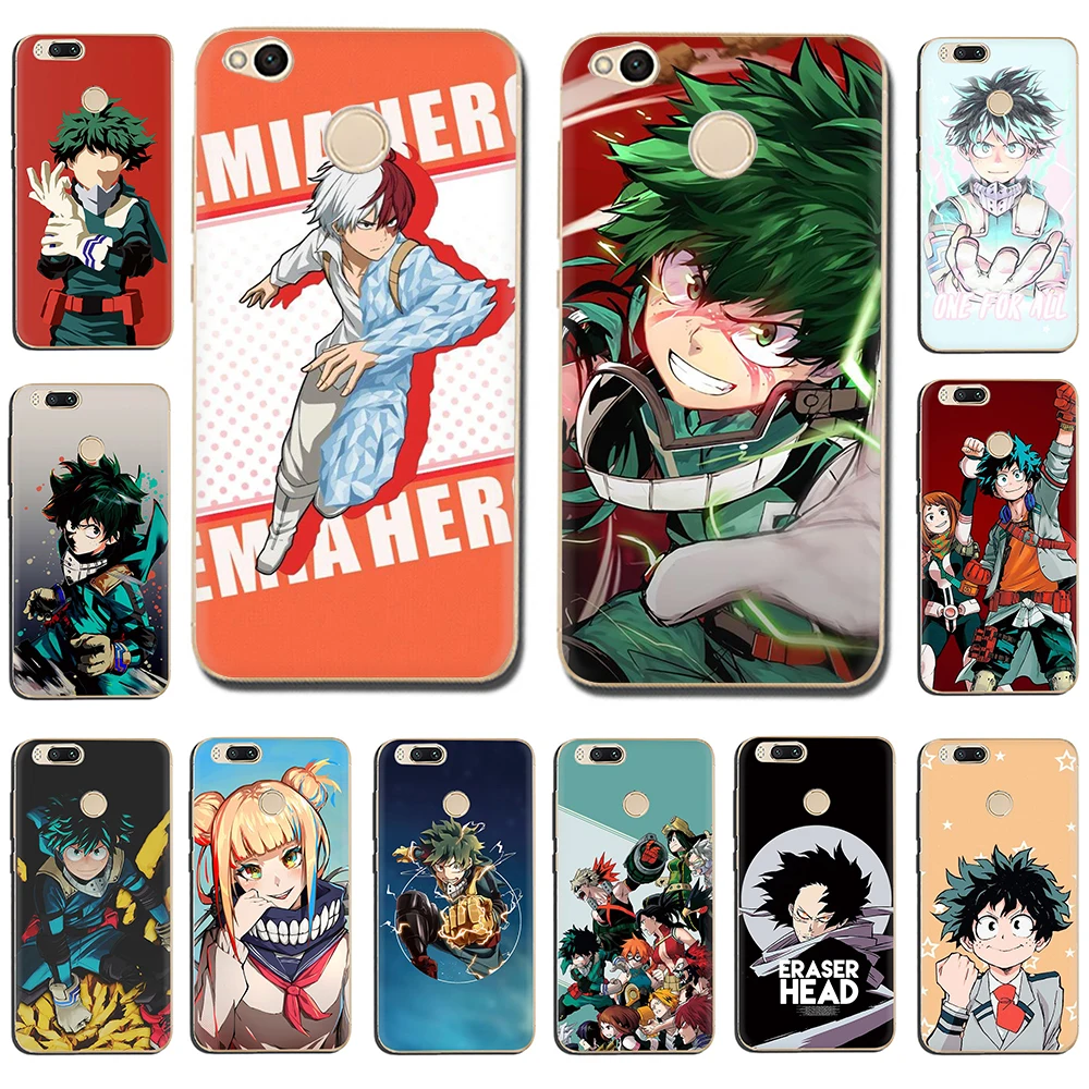 

My hero academia Diy Hard phone cover case for Xiaomi Mi 5 5S 6 8 Lite SE A1 A2 F1 9 9SE MAX 3