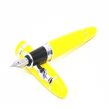 Jinhao 159 желтый Бизнес офис Средний Перьевая ручка