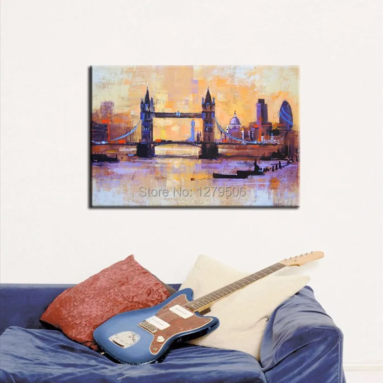 2015 New Painting High Quality Handmade Abstract Design Islam Landscape Oil Painting On Canvas For Living Room Wall Decoration.jpg