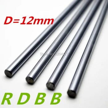 

RDBB 12mm linear shaft 440mm Chromed Hardened Rod Linear Motion Shaft cnc parts 3d printer