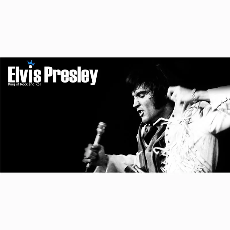 

Fashion Soft Beach Towel Bamboo Fiber Yoga Mat Elvis Presley Swimming Bath Towels toalla de playa Picnic Blanket 70 X 140CM
