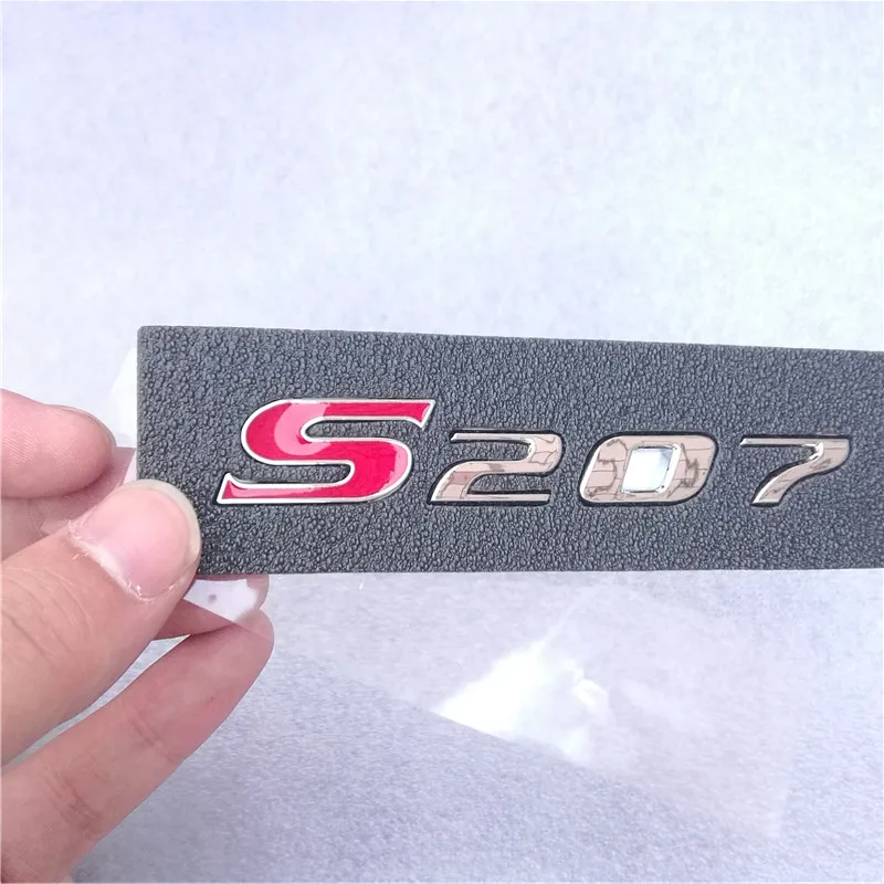 Chrome S207 задний багажник эмблема значок наклейка Стикеры для Subaru Forester BRZ наследие Impreza WRX STI стайлинга автомобилей