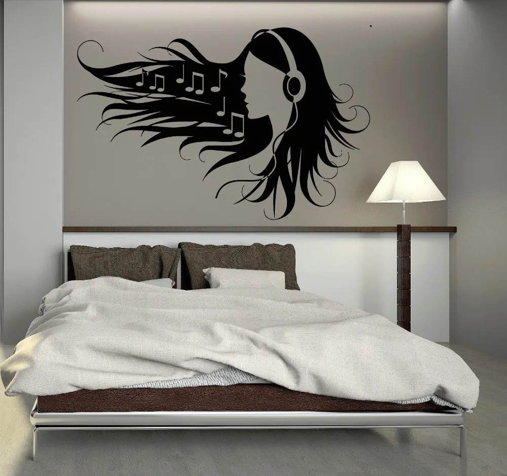 Popular Wall Decals For Teen Girlsbuy Cheap Wall Decals For Teen - Movable Teen Girl Headphones Modern Pop Music Vinyl Wall Stickers Home Artmural Wall Decals Decorate popular wall decals for teen girlsbuy cheap wall decals for teen - movable teen girl headphones modern pop music vinyl wall stickers home artmural wall decals decorate