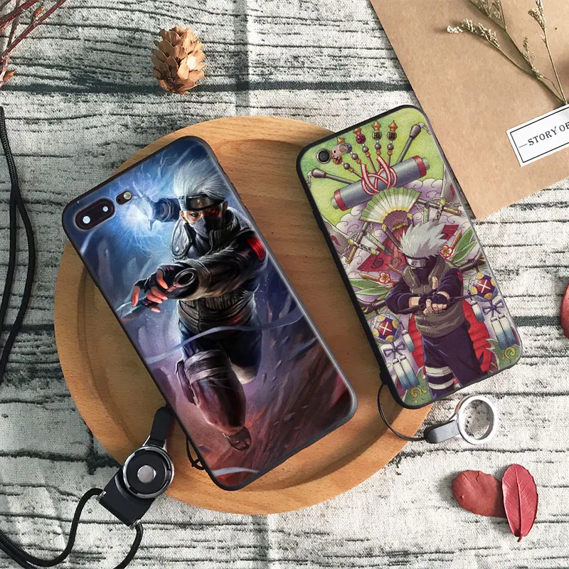 

Naruto Kakashi Hatake Coque Phone Case Cover Shell Bag For Apple iPhone X 8Plus 8 7Plus 7 6sPlus 6s 6Plus 6 5 5S SE