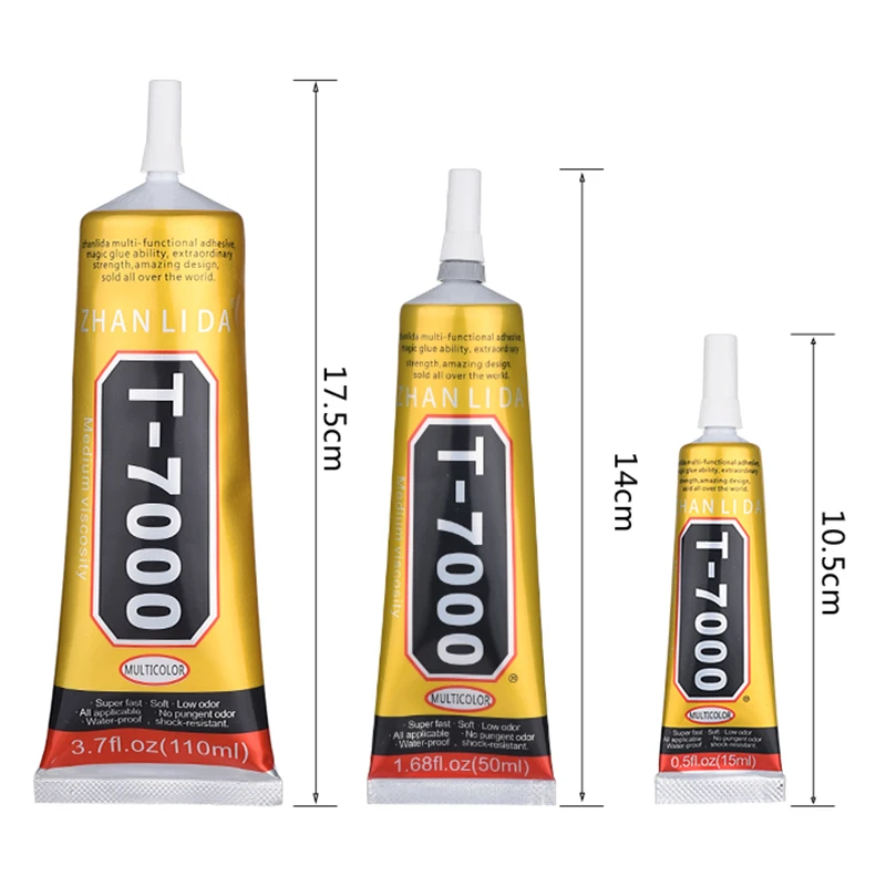 Zhanlida 50ml T7000 Stronger Glue T 7000 Super Liquid Glue Black Sealant Adhesive For Phone Touch Screen Frame Repair Diy Tools Liquid Glue Super Glue Adhesiveglue Liquid Aliexpress