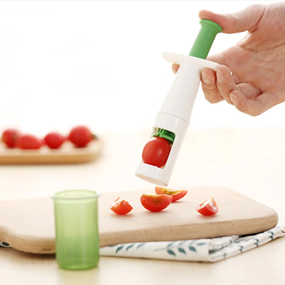 

Kitchen Gadgets Tools Fruit Vegetable Shredder Slicers Cherry Tomato Slicers Multifunctional Fruit Vegetable Cutter Grape Slicer