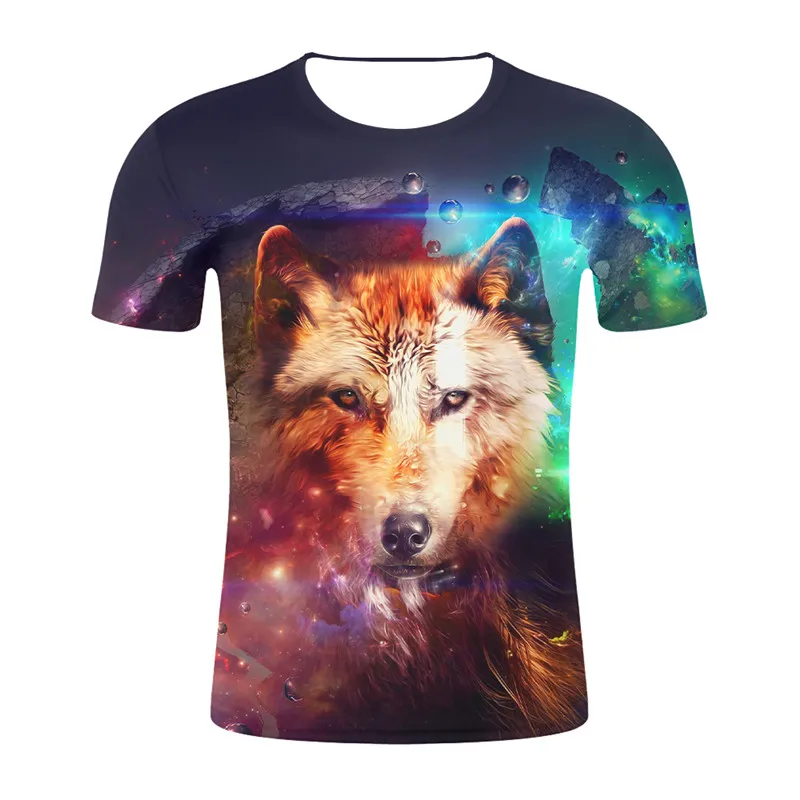 New Animal 3D Print Lion T-shirt Punk Print Shirts Gothic Plus Size Mens Clothing Funny Tshirt Men Short Sleeve T-Shirts New Animal 3D Print Lion T-shirt Punk Print Shirts Gothic Plus Size Mens Clothing Funny Tshirt Men Short Sleeve T-Shirts