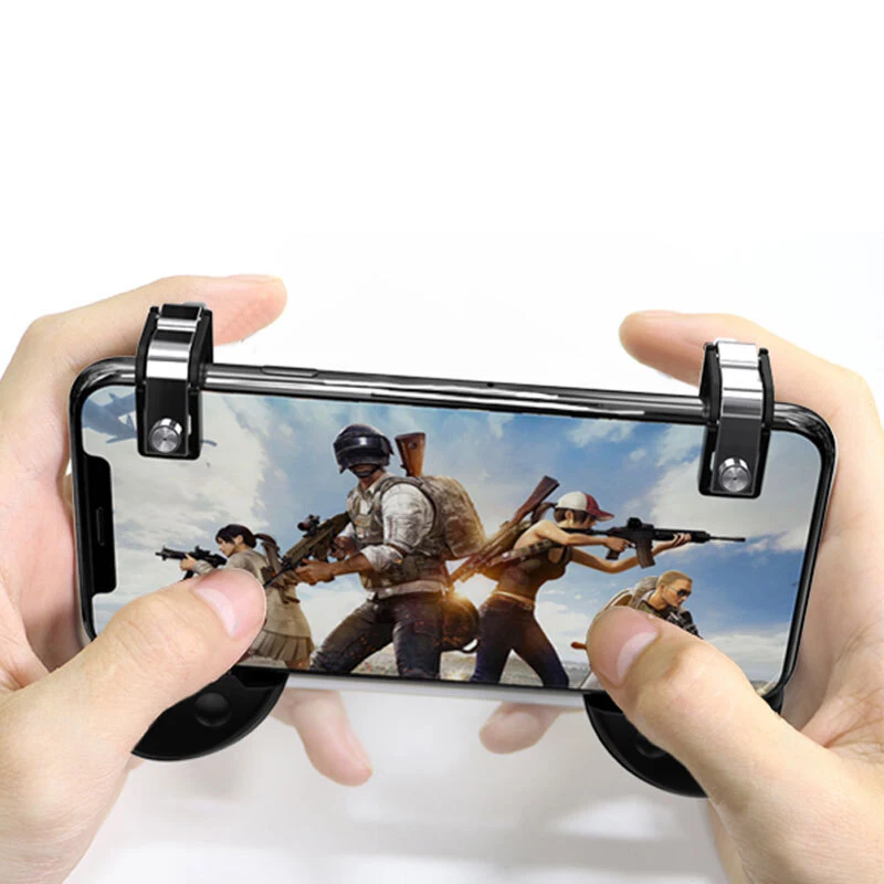 

For PUBG Controller Gamepad Joystick Game pad Trigger L1R1 Mobile Phone Fire Button Aim for iphone Android Xiaomi fortnit