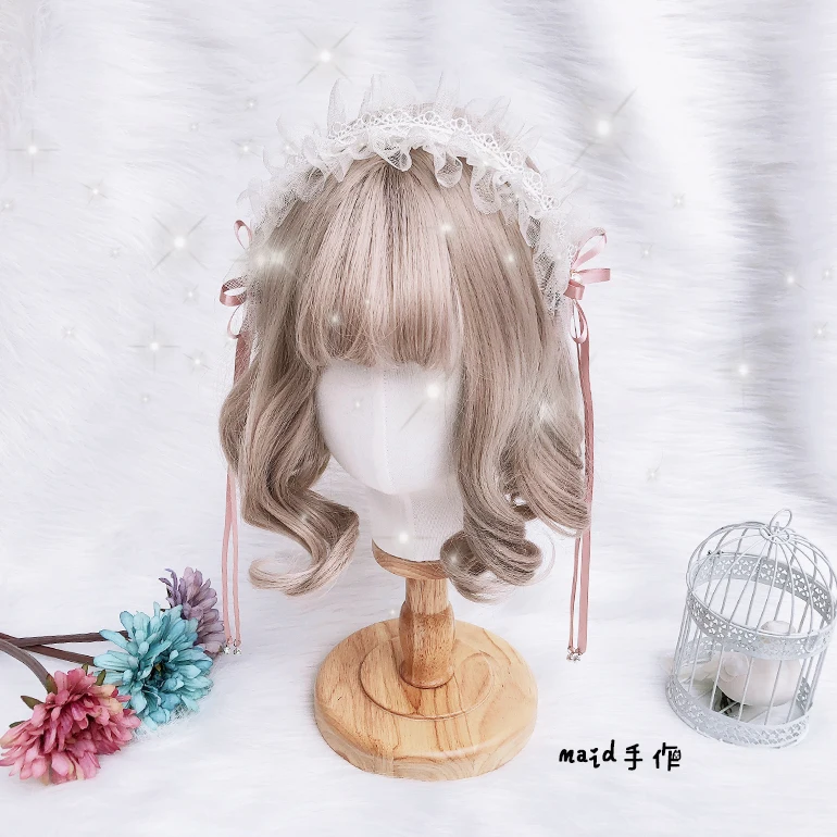 

Ballet--Love Spring Cute Handmade Headwear Hairband Hair Ribbon Lolita Bows Lace Sweet Original Design