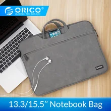 ORICO сумка для ноутбука защитный чехол для Macbook Air Pro 13,3 15,6 ноутбук рукав сумка для ноутбука Dell acer Asus деловая сумка