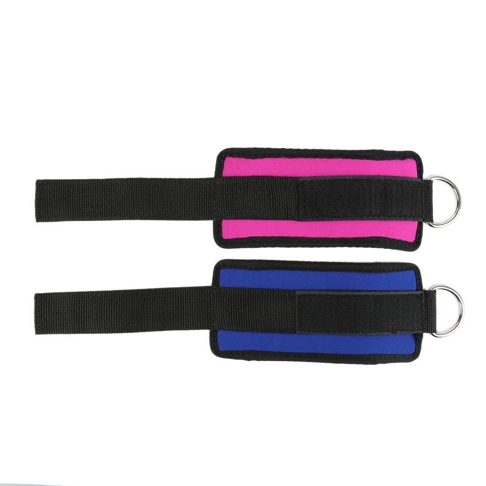 

1 Pcs D-ring Ankle Anchor Strap Belt Multi Gym Cable Attachment Thigh Leg Pulley Strap Lifting Fitness Exercise Training Tool