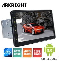 ARKRIGHT Octa жил 10 «4 ГБ + 32 ГБ двойной 2 Din Android 8,0 Штатная для Toyota Prado автомагнитолы мультимедийный плеер gps навигации