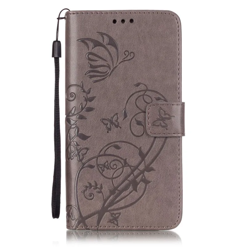 

For Huawei GR5 Case Luxury Flip Embossed Leather Stand Case For Honor 5x 5 X KIW-L21 KIW-L24 Cover Book Style Cell Phone Cover