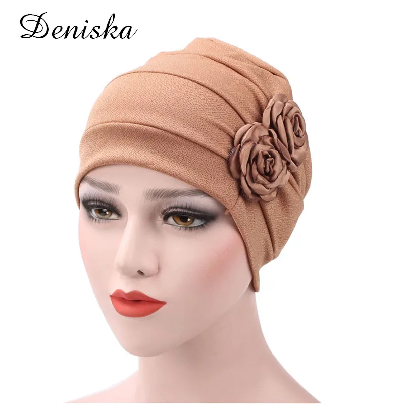 Download 6 Colors Women Side Flowers Headwear Headwrap African Head ...