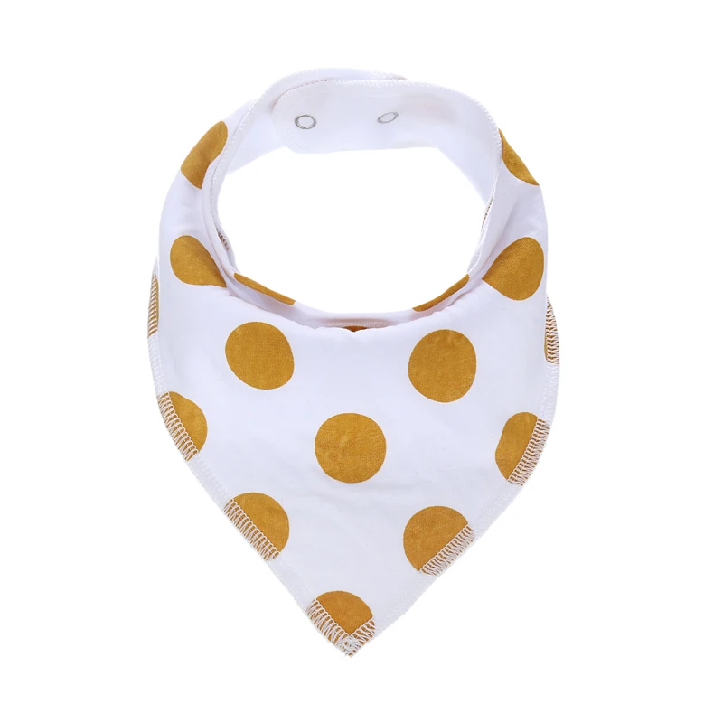 Стильный детский нагрудник, 1 шт., мягкий хлопковый шарф для новорожденных, цветной слюнявчик, бандана, полотенце для малышей - Цвет: KD0008
