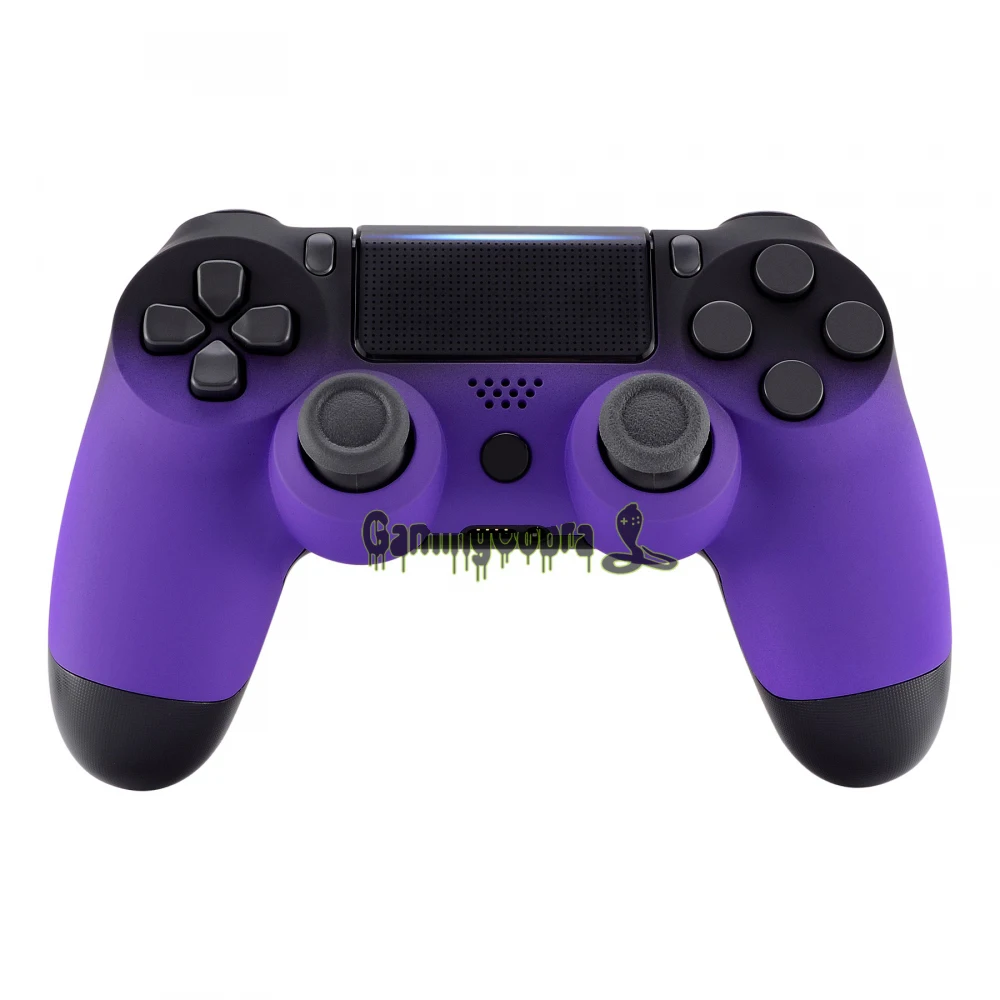 

Shadow Soft Touch Purple Front Housing Shell Faceplate for PS4 Slim / for PS4 Pro Controller (JDM-040 JDM-050 JDM-055) - SP4FX10