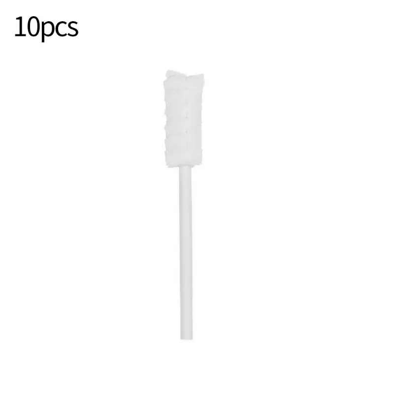 

10Pcs Disposable Baby Toothbrush Paper Rod Handle Tongue Cleaner Gauze Toothbrush Infant Oral Cleaning Stick Dental Care