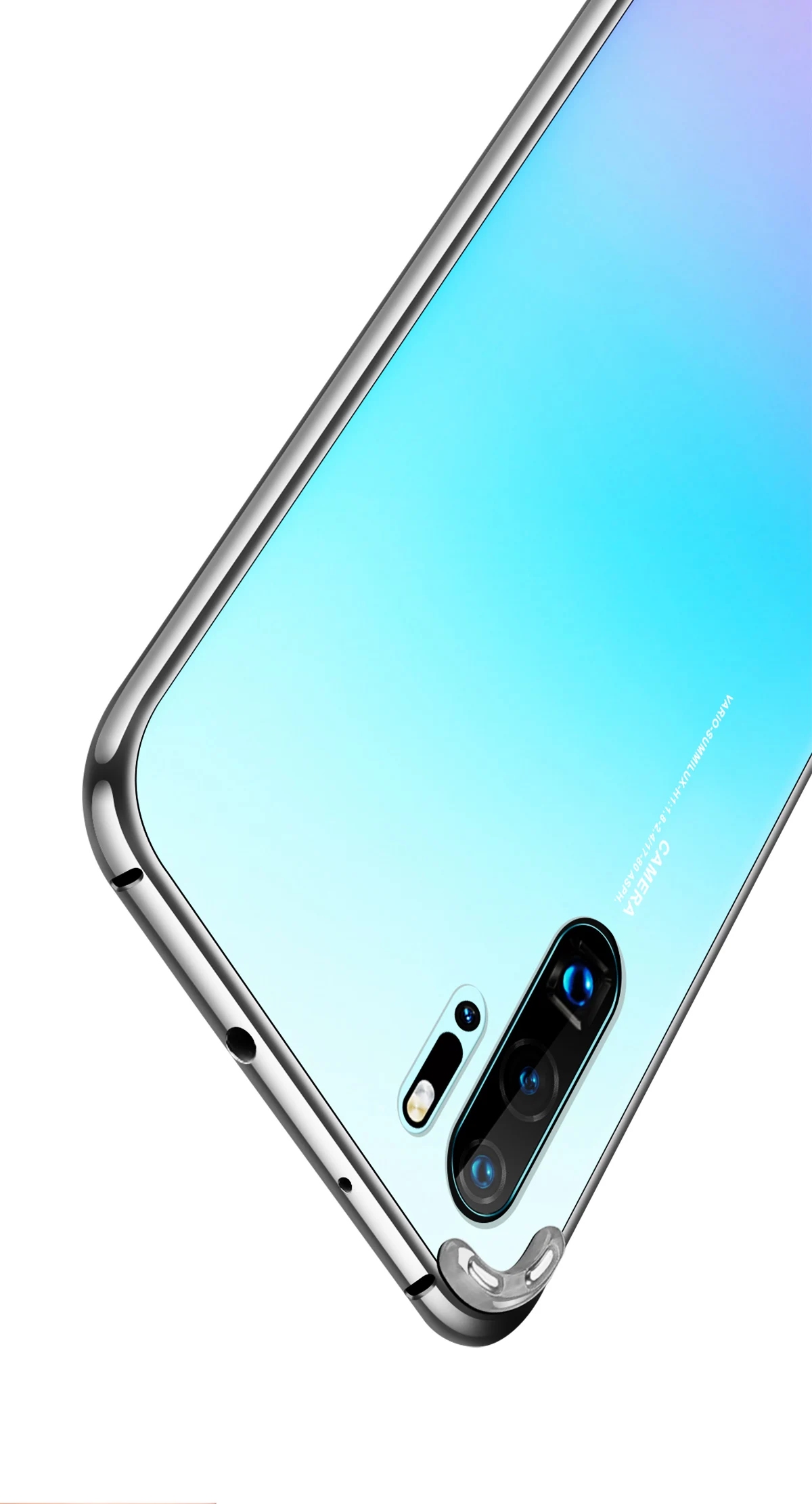 Huawei P30 Pro металлический блестящий разноцветный чехол для телефона huawei P20 20pro P30 Pro полумесяц металлическая пряжка Аврора цветной Чехол для мобильного телефона