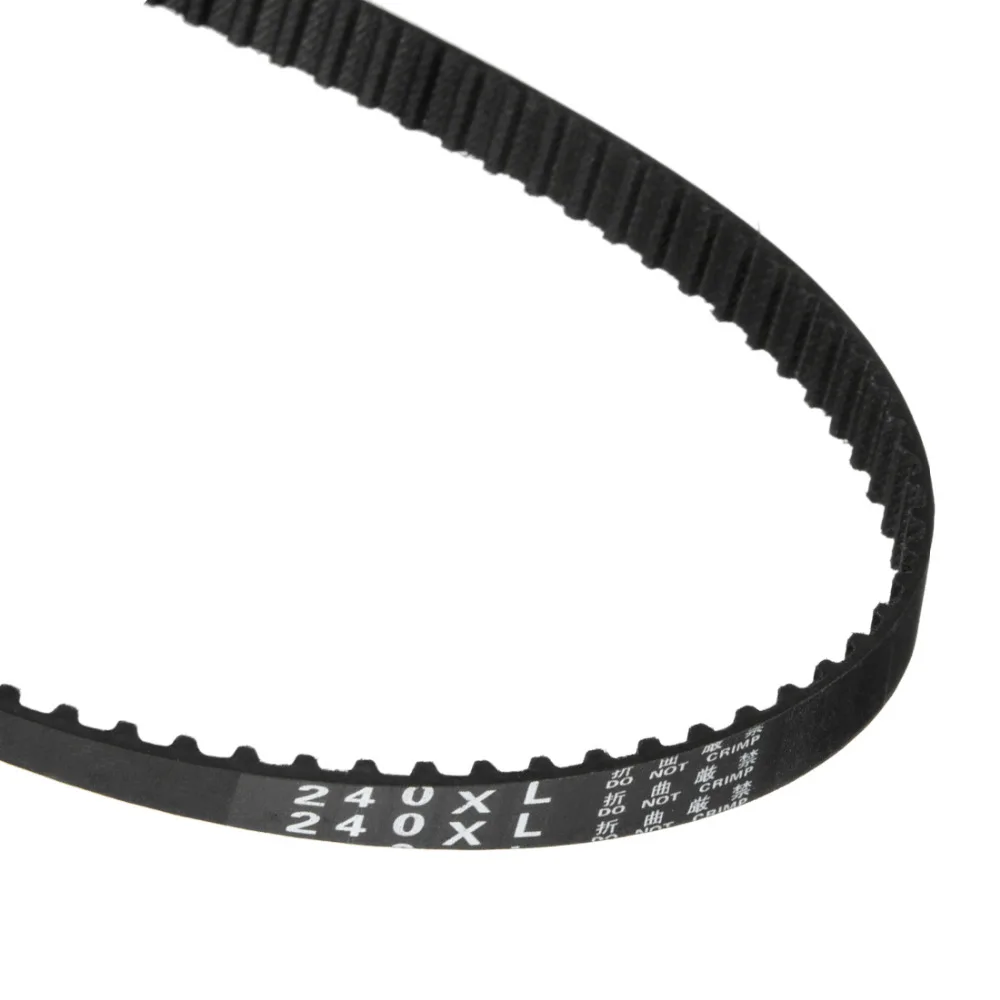 Uxcell 2pcs 10mm Width Rubber Timing Belt Synchronous Closed Loop Belt 3D Printers and Linear