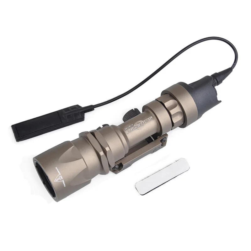 

Tactical Airsoft Hunting M951 LED Version Super Bright Flashlight Weapon Lights With Remote Pressure Switch 20mm flashlight