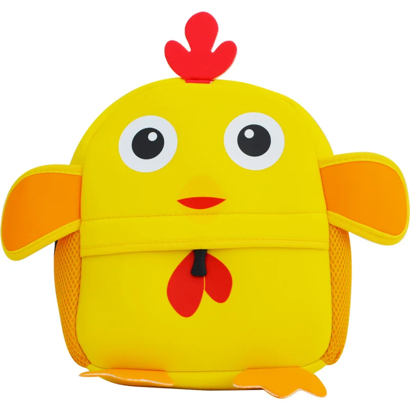 Унисекс 3D милый рюкзак с принтом животных, детские школьные сумки для мальчиков и девочек, мультяшный Школьный рюкзак, Детская сумка