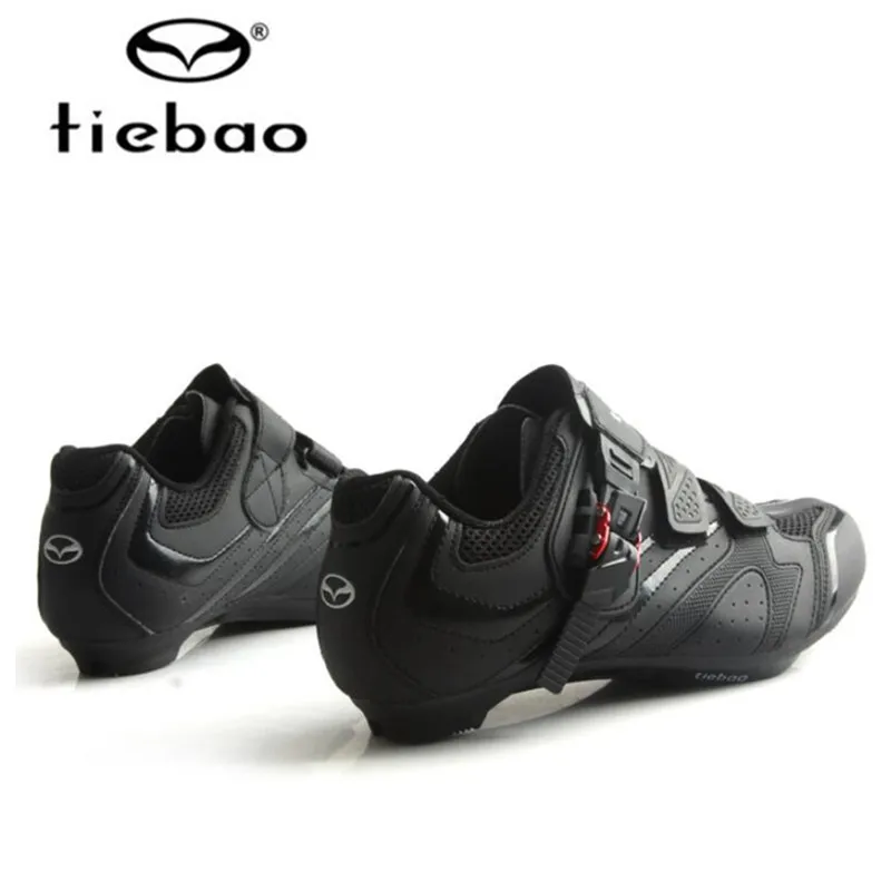 Tiebao, Мужская профессиональная обувь для езды на велосипеде,, искусственная кожа, дышащая обувь для велосипеда, автоблокировка, спортивная обувь для гонок, велосипедная обувь, кроссовки, wo, для мужчин