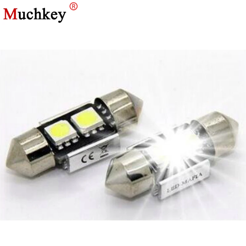 Светодиодный фонарь для салона автомобиля C5W 5050 SMD 2x30 мм|Передние LED-фары авто| |
