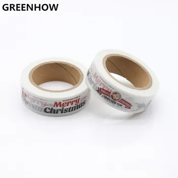 

GREENHOW Patterns bulk jiataihe washi tape Christmas japanese masking tape 1pcs/Lot 8043