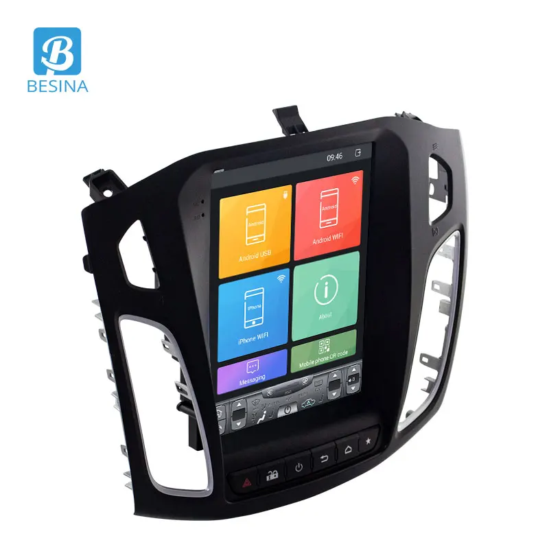 Clearance Besina 10.4 inch Android 6.0 Car Radio For FORD ROCUS 2012-2015 Multimedia Player GPS Navigation 2G+32G Stereo Auto Audio 2
