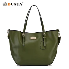 DUSUN Nouvelles Femmes Sac À Main En Cuir Véritable Femmes Sac de Haute Qualité Épaule Messenger Sac Fourre-Tout Décontracté Femmes Sacs À Main Bolsa Feminina