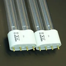 2pcs of 36W 4-pin 2G11 Base Linear Twin Tube UV Germicidal Bulb Replacement for UVC Sterilizers