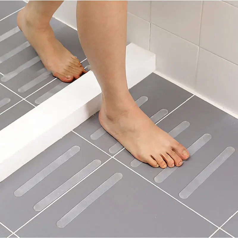 12Pcs Anti-Slip Shower Floor Sticker Bathroom Wall Safety Bath Tub Shower Strips Tape Mat Home Decor Home Accessories Drop ship 12Pcs Anti-Slip Shower Floor Sticker Bathroom Wall Safety Bath Tub Shower Strips Tape Mat Home Decor Home Accessories Drop ship