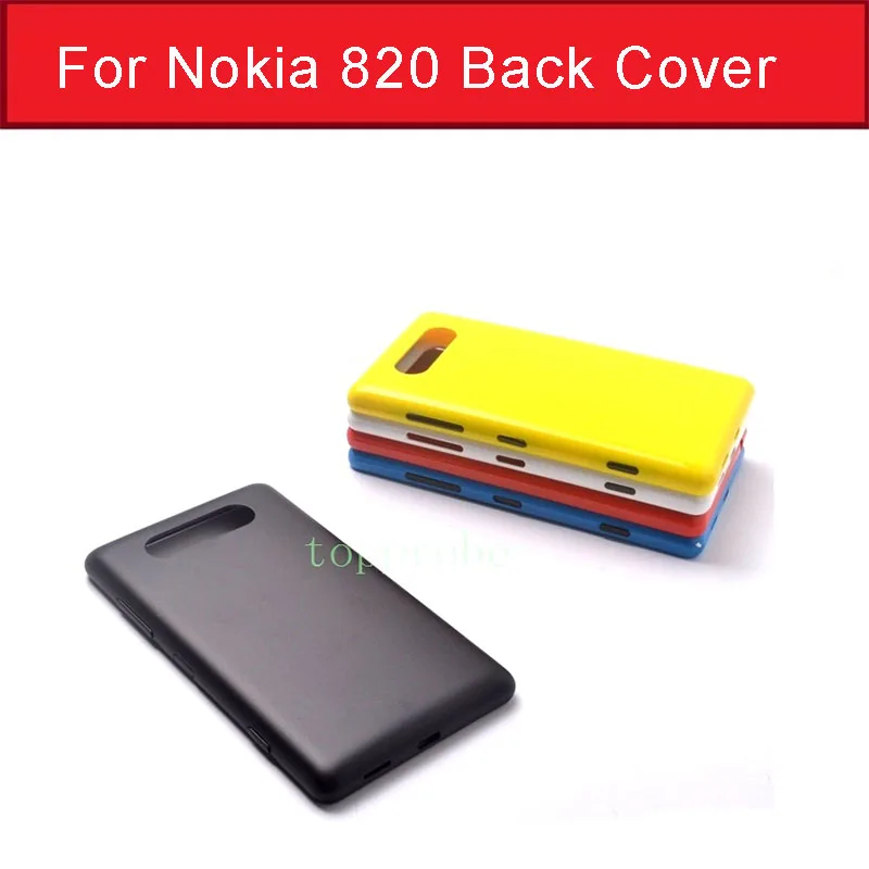 Новая задняя крышка для Nokia 820 корпус аккумулятора Microsoft lumia nokia 5-го цвета + 1x пленка