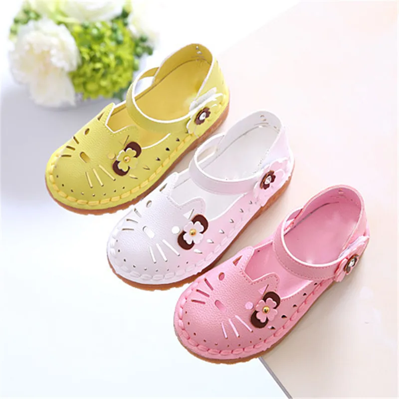 

Brand Children Shoes Girls Princess Soft Catton Cat Cute Toddler Kids Shoes For Girls Size 21-30